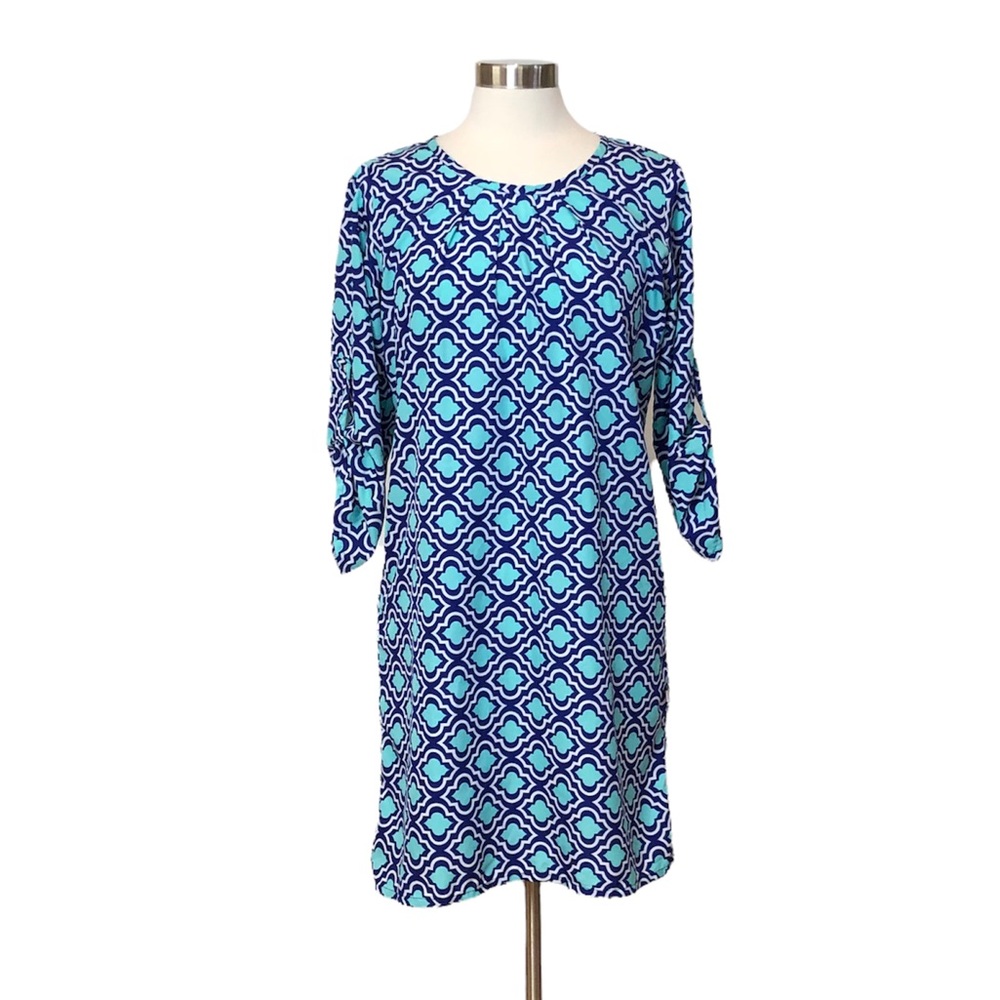 Just Bee Patterned Dress - image 1